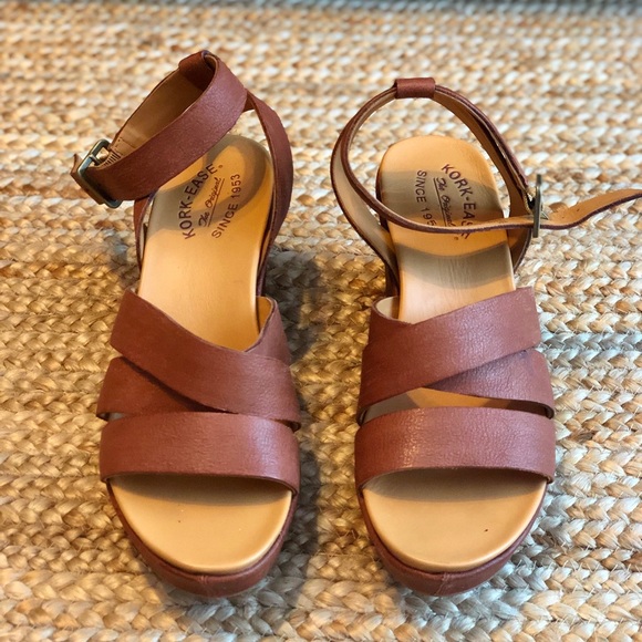 Kork-Ease Shoes - Kork-Ease Leather Wedges